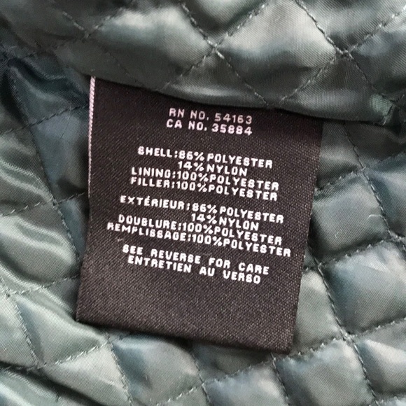 NWT! COLE HAAN Size M dark teal jacket with hood - Picture 6 of 10